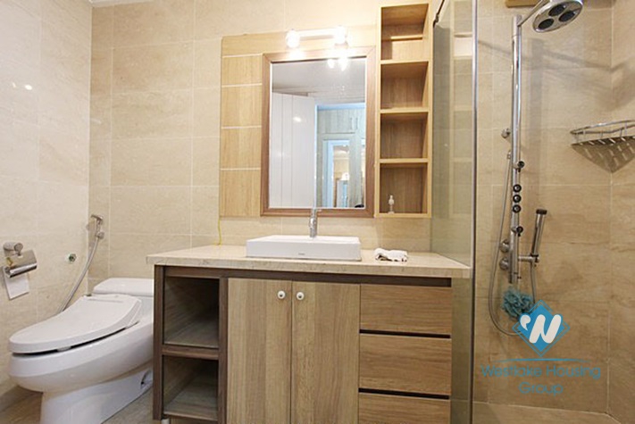 Large size wonderful apartment for rent in Ciputra Compound, Tay Ho, Hanoi